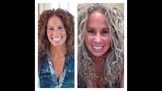 How I Transitioned My Hair To Gray At Home [upl. by Leinahtan753]