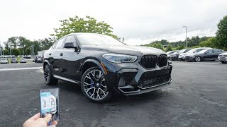 Driving the 2021 BMW X6 M Competition Its a Super SUV [upl. by Baun]