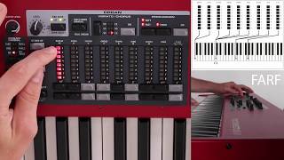 Nord Electro 6 Organ Module [upl. by Ylrebnik961]