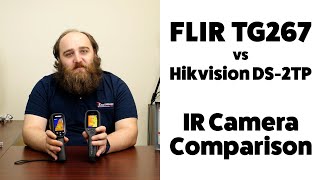 FLIR TG267 vs Hikvision DS2TP IR Camera Comparison [upl. by Yam]