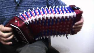 Lord Gordons Reel  Toy Accordion Melodeon [upl. by Leanna]