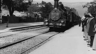 Arrival of a Train at La Ciotat Lumière Brothers 1896 [upl. by Yboc9]