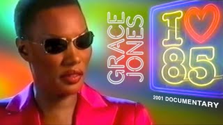 Grace Jones  I Love 1985 2001 Documentary [upl. by Kcarb]