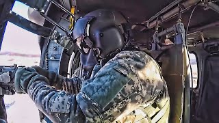 Blackhawk Helicopter Door Gunner • US Army [upl. by Hiroko]