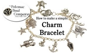 How to Make a Simple Charm Bracelet [upl. by Loats]