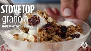 How to Make Stovetop Granola  Breakfast Recipes  Allrecipescom [upl. by Afira975]