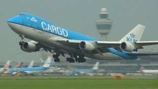 Vliegtuigen spotten op Schiphol  Plane spotting at Schiphol [upl. by Cherida]