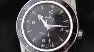 Omega Seamaster 300 Master CoAxial Review [upl. by Naahs]