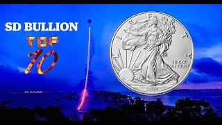 TOP 10 Bullion Products  Silver Eagle Coins  SD Bullion [upl. by Taveda]