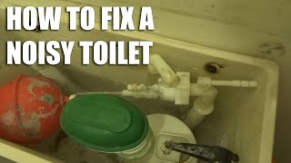 How To Fix a Noisy Toilet After Flushing [upl. by Ajnat]