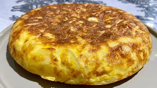 La vraie recette de la tortilla espagnole 🇪🇸 [upl. by Farnham681]