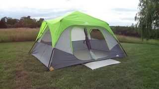 Kmart NWT 8Person Instant Tent Setup [upl. by Dnesnwot]