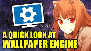 Wallpaper Engine Best app for wallpapers on Steam 2020 Review [upl. by Corenda]