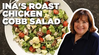 Ina Gartens Roast Chicken Cobb Salad  Barefoot Contessa  Food Network [upl. by Htiel]