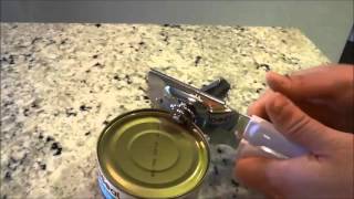 How To Use A Can Opener Tutorial [upl. by Hephzibah]