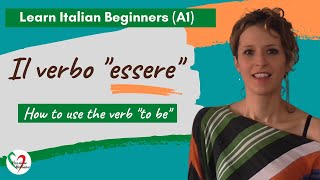 14 Learn Italian Beginners A1 How to use the verb “essere” “to be” [upl. by Irneh]