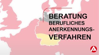 Beratung für das berufliche Anerkennungsverfahren in Deutschland [upl. by Eudocia92]