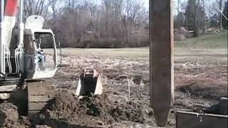 Slide Rail System Installation Part 1  TrenchTech Inc Trench Shoring Solutions [upl. by Fonseca]