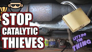 Converter Stolen How To Protect Yourself and Prevent Catalytic Converter Theft [upl. by Readus]