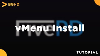 vMenu  FiveM Install Tutorial [upl. by Ayotac386]