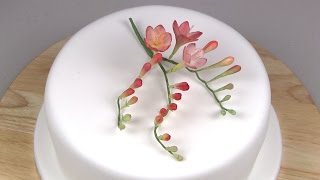 How to Make  A Freesia [upl. by Irdua883]