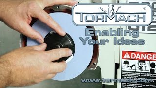 Surface Grinder Basics  How to Install a Grinding Wheel [upl. by Nosauq]