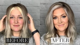 HOW TO GET ASH BLONDE HAIR AT HOME [upl. by Arracot]