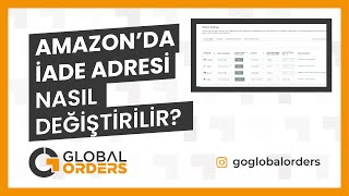 Amazonda İade Adresi Nasıl Değiştirilir [upl. by Akapol837]