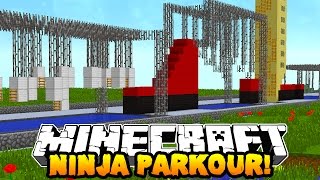 Minecraft NINJA WARRIOR PARKOUR COURSE Special Obstacles wPrestonPlayz amp Kenny [upl. by Eiuqcaj110]