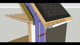 Exterior insulation retrofit walls and unvented roof [upl. by Hilde]