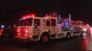 2015 WallingtonNj Fire Department Holiday Parade [upl. by Manvell275]