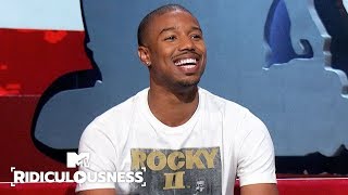 Michael B Jordan Reacts To A Childhood Photo Of Himself  Ridiculousness [upl. by Timothea840]