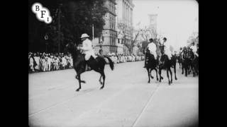 Arrival of the Earl of Lytton at Calcutta 1922 [upl. by Sigfrid158]