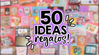 50 IDEAS de REGALOS fáciles y originales Recopilación 💕 Especial de San Valentín14 de febrero [upl. by Akinuahs511]