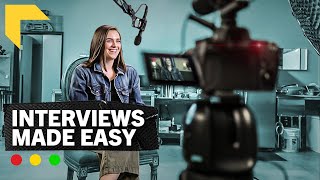 How to Shoot Cinematic Interviews  10 Easy Steps [upl. by Eignav467]