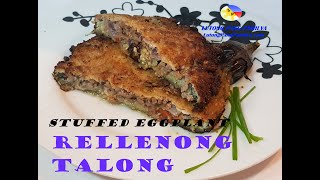 Rellenong Talong Recipe Lutong Pang pamilya  stuffed eggplants [upl. by Debee]