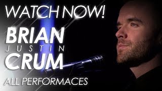 WOW All performances from Brian Justin Crum  Americas Got Talent [upl. by Asiuqram]