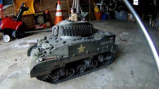 16 RC Tank M5 Stuart 21st Rebuilt [upl. by Leirua]