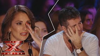 This audition made ALL judges CRY  Simon Cowell Crying  X Factor Auditions PARODY [upl. by Llewej616]