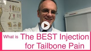 BEST Injection for Tailbone Pain Coccyx Pain [upl. by Kaazi]