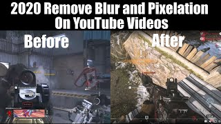 Blurry and Pixelated YouTube Videos Easy Fix 2021 [upl. by Vandyke210]