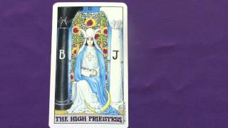 High Priestess Major Arcana 2 Meaning and Interpretation in a Tarot Reading [upl. by Clorinda208]