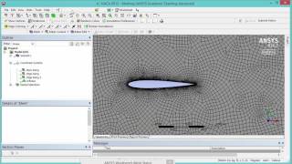 Turbulent airfoil flow  Part 2 Mesh [upl. by Arua]