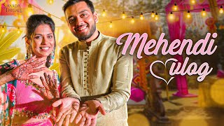 MEHENDI Vlog  My Marathi Wedding Vlog 2  Swarda Thigale [upl. by Gignac619]