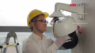 How to Install a Hikvision 8 inch PTZ Camera [upl. by Borroff459]