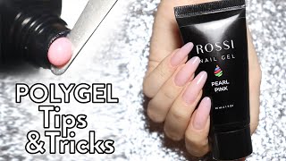 Polygel Tips and Tricks for Beginners 💅🏻 [upl. by Mhoj]