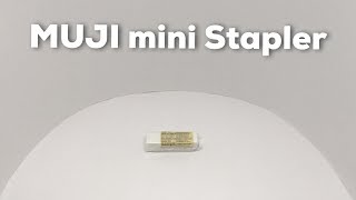 MUJI Mini Stapler [upl. by Sosthenna354]