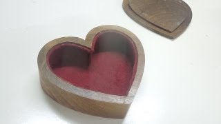 HeartShaped Bandsaw Boxes [upl. by Arihas920]