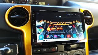 HIKITY ANDROID CAR STEREO with GPS NAVIGATION 9Inch TOUCH SCREEN RADIO BLUETOOTH REVIEW [upl. by Beebe]