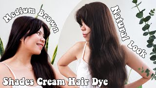 Shades Cream Hair Dye Review  Medium Brown Hair Color Philippines [upl. by Ande377]